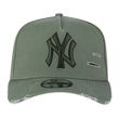 Bone Masculino New Era 9FORTY MLB Yankees Destroyed Verde-MBI25BON017- -2-.jpg